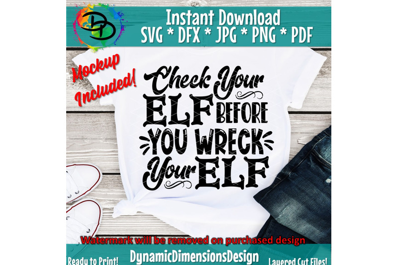 check-your-elf-before-you-wreck-your-elf-svg-christmas-svg-elf-svg