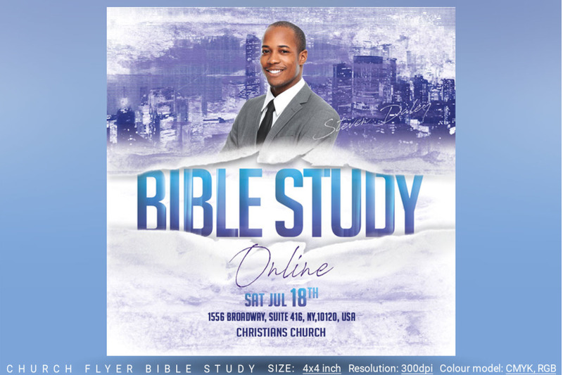 church-flyer-bible-study