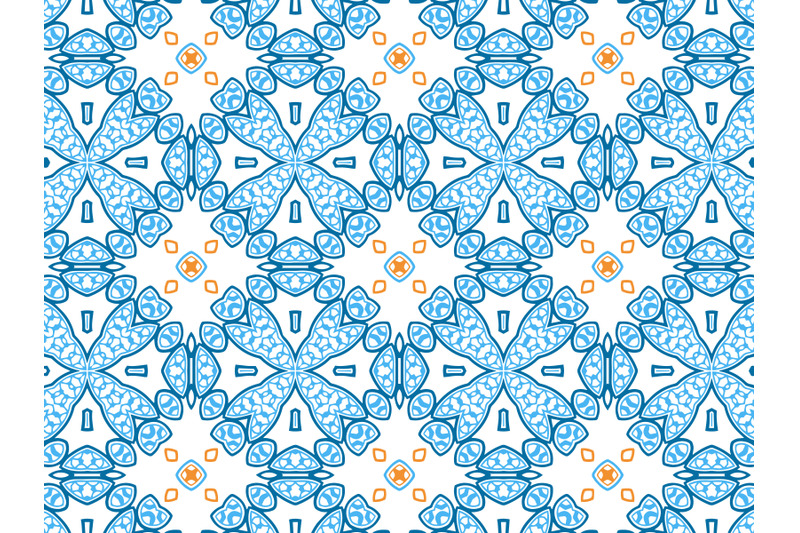 pattern-abstract-blue-orange-color