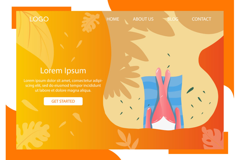 landing-page-fashion-summer-vibes