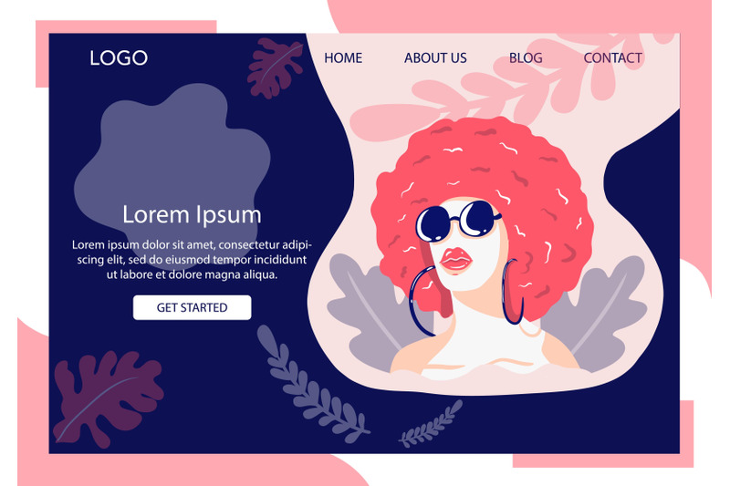 landing-page-fashion-blooming-girl-salon