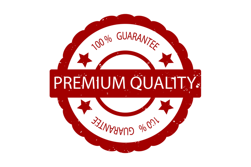 premium-quality-100-guarantee-rubber-stamp-vector