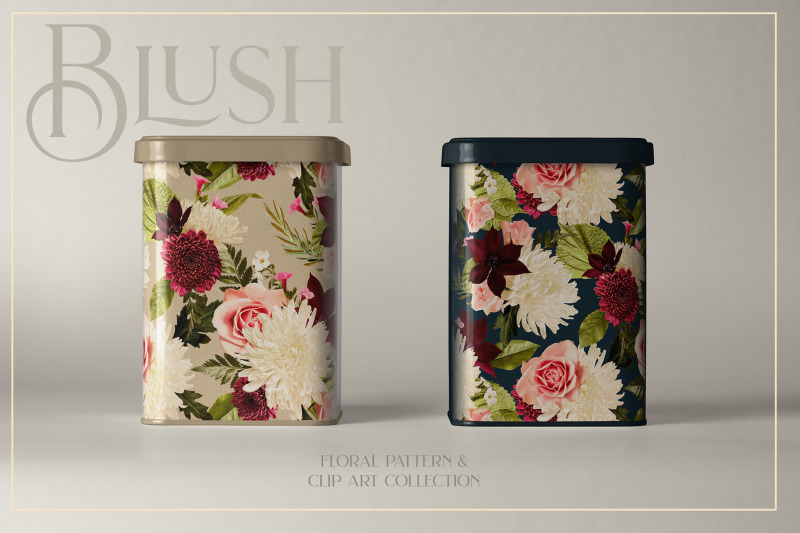 blush-floral-patterns-amp-clipart-collection