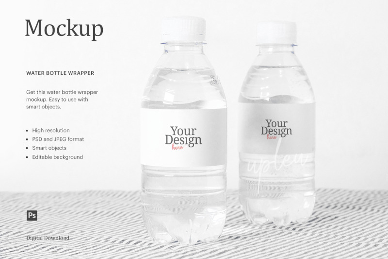 water-bottle-wrapper-mockup-water-bottle-label-mockup