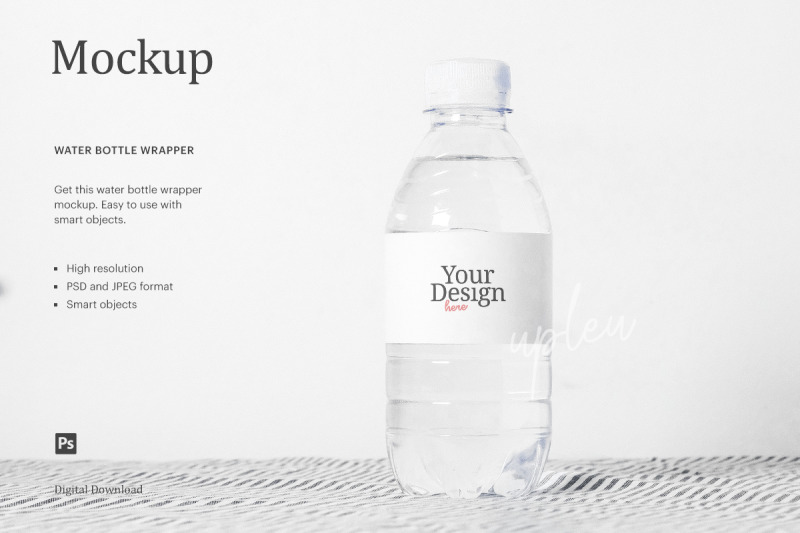 water-bottle-wrapper-mockup-water-bottle-label-mockup
