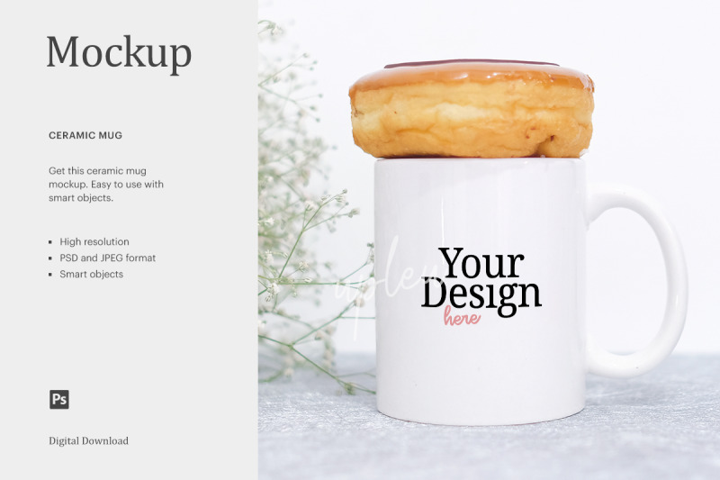 15oz-ceramic-mug-mockup-caramel-doughnut-on-white-mug-mockup