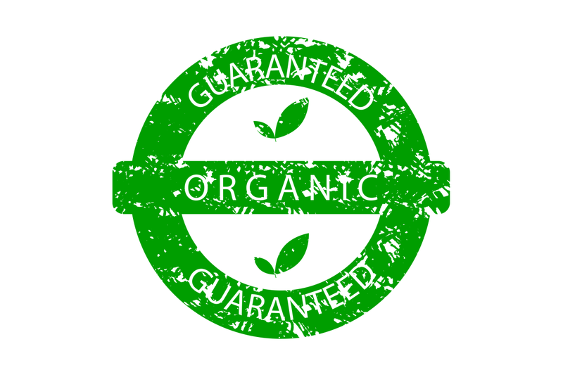 organic-guaranteed-rubber-stamp-green