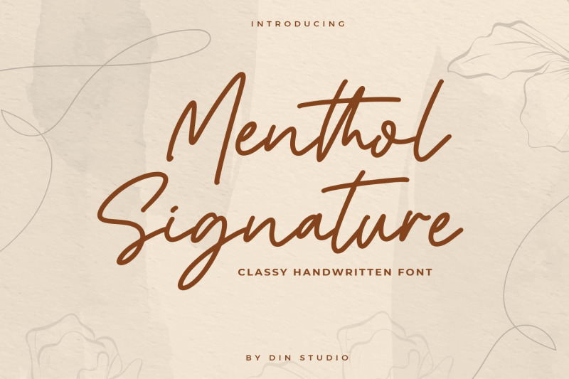 menthol-signature