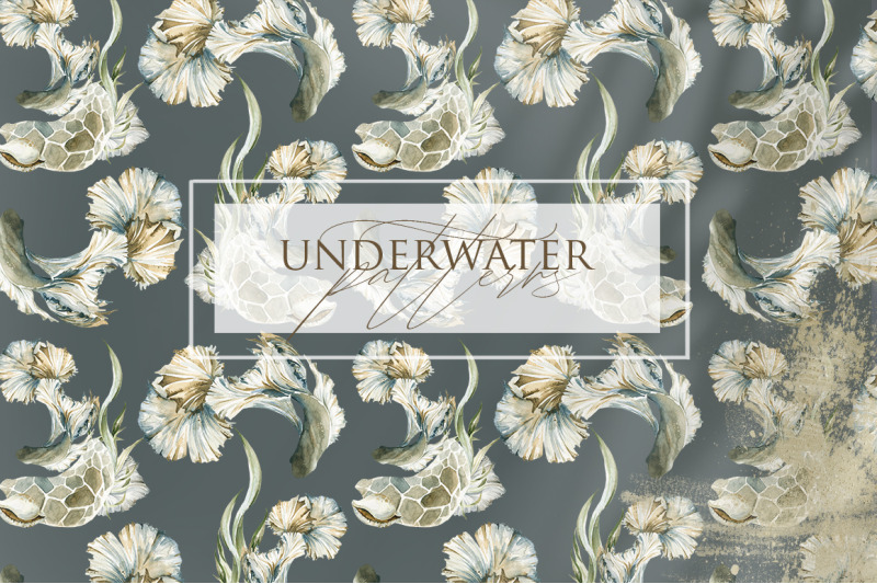 underwater-patterns-watercolor-collection