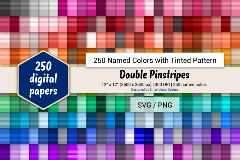 double-pinstripes-digital-paper-250-colors-tinted