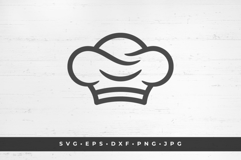 chef-hat-silhouette-vector-illustration