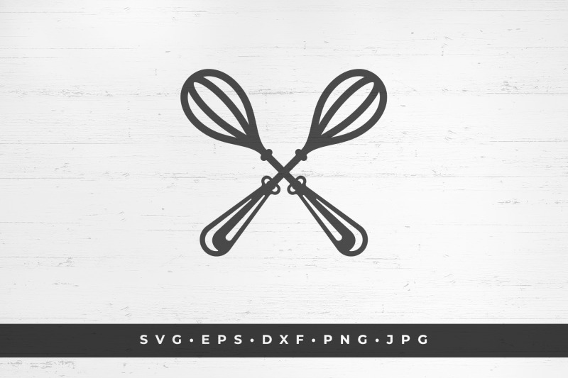 two-crossed-wire-whisk-silhouette