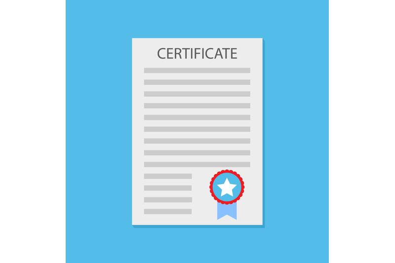 certificate-diploma-flat