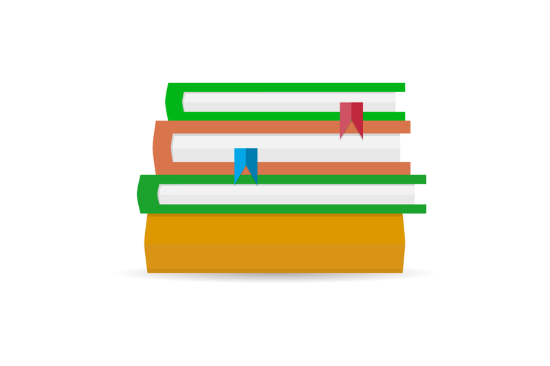 stack-of-books-flat