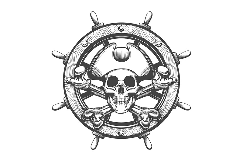 ship-steering-wheel-with-pirate-skull-inside-tattoo