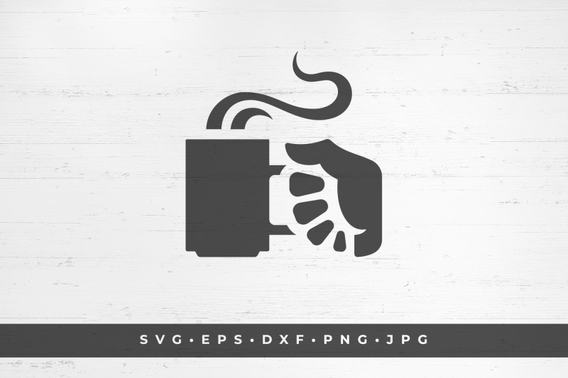 hand-holding-hot-coffee-mug-silhouette