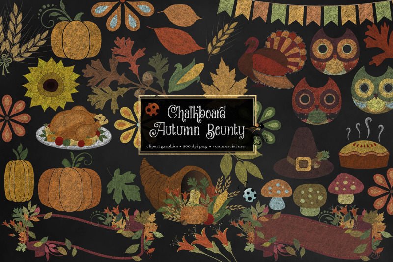 chalkboard-autumn-bounty-clipart