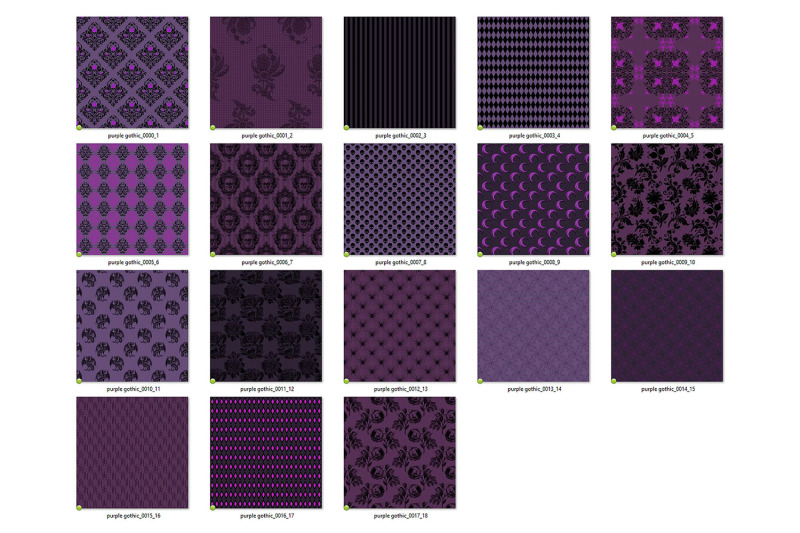 purple-gothic-digital-paper