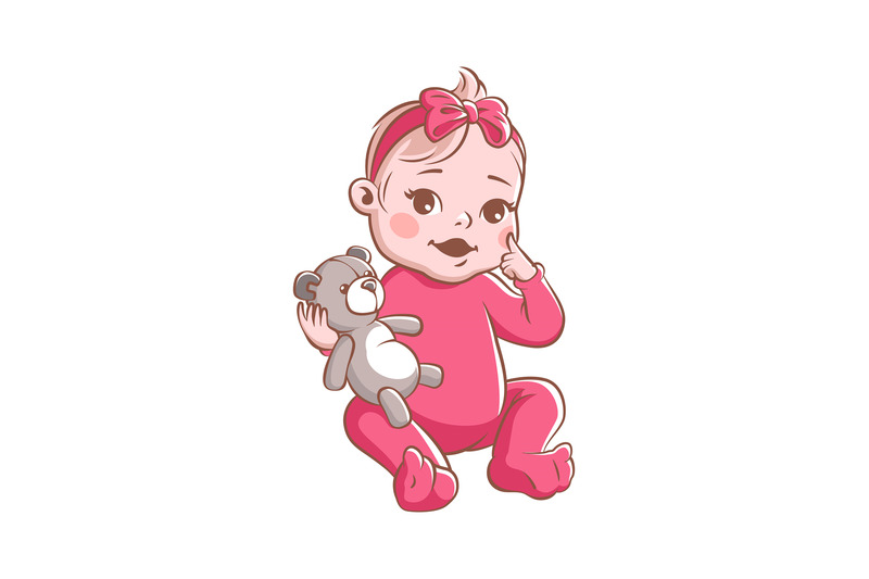 baby-girl-cute-infant-with-toy-smiling-toddler-in-pink-clothes-sitti