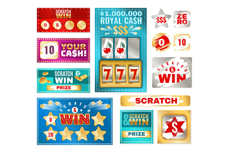 scratch-cards-lottery-tickets-for-card-game-winning-and-loser-coupon