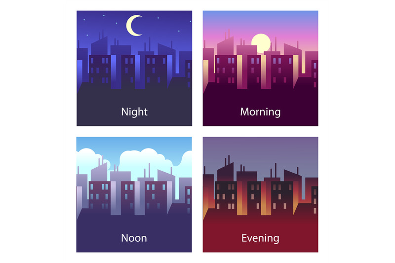 different-times-of-day-night-and-morning-noon-and-evening-4-times-v