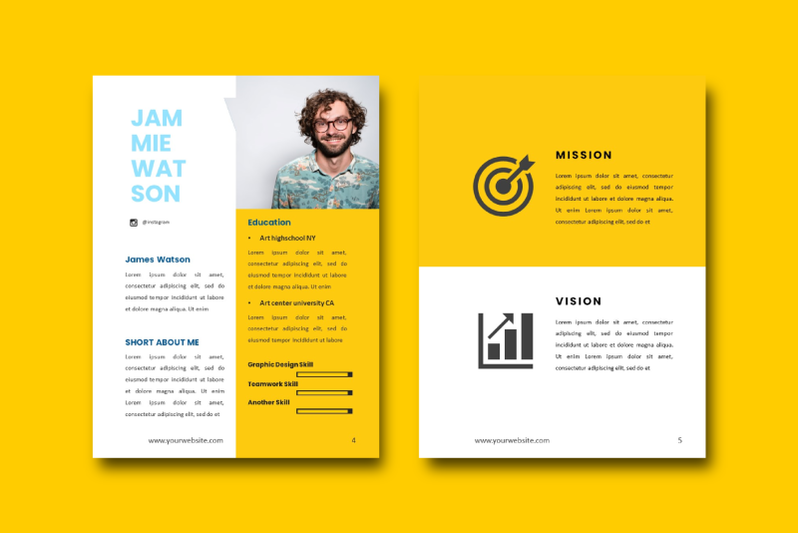 professional-graphic-designer-portfolio-powerpoint-template