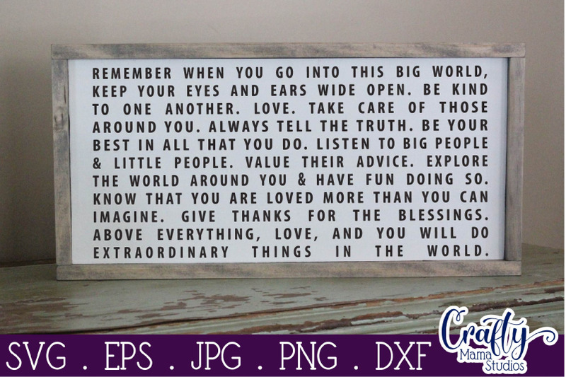 Remember When You Go Svg Craft SVG.DIY SVG