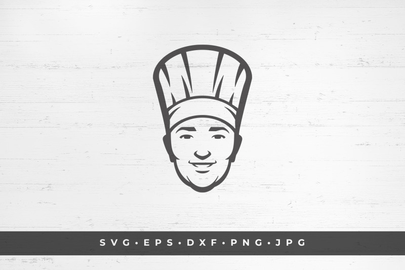 happy-smiling-chef-face-in-hat-silhouette