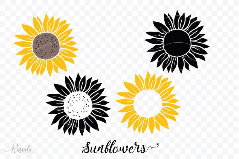 sunflower-monogram-frames