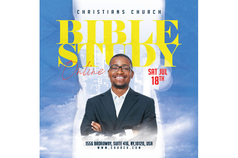 church-flyer-bible-study