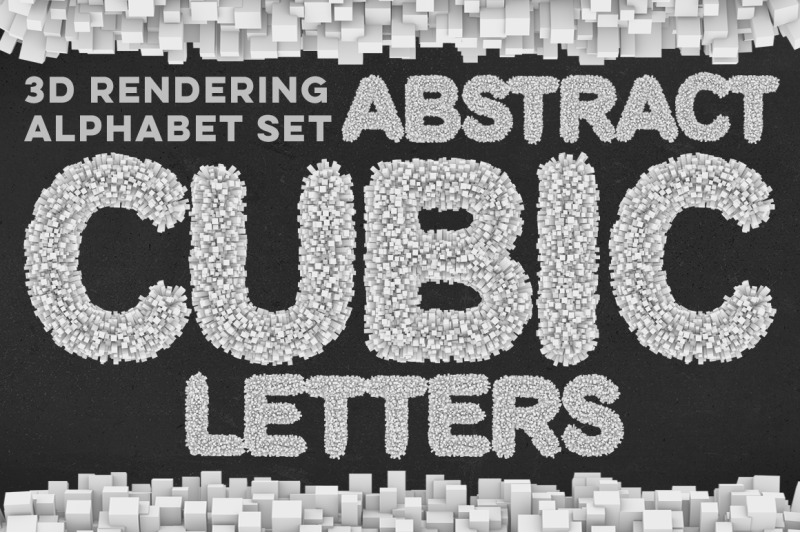 3d-cubic-white-letters-pack