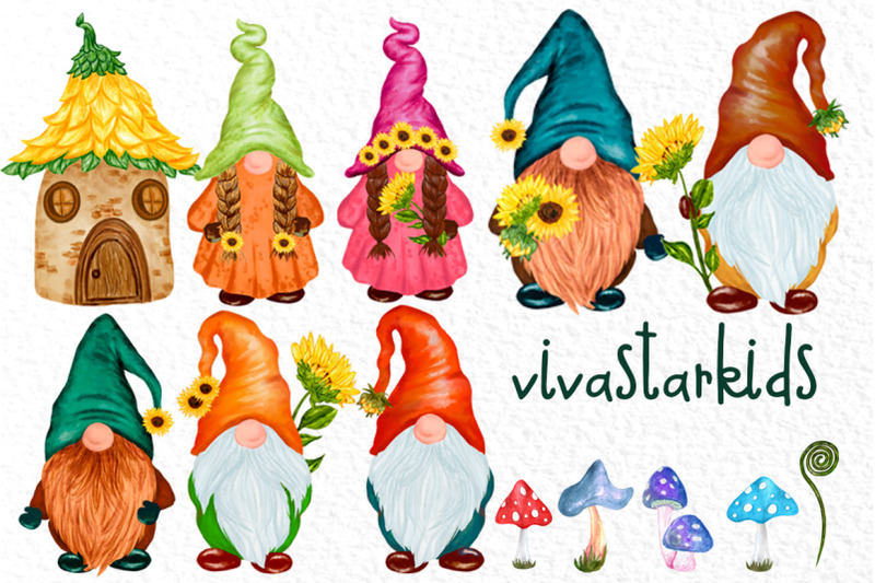 cute-gnomes-clipart-forest-gnomes-fairy-tale-gnomes