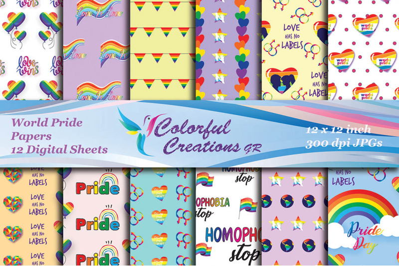 world-pride-digital-papers-gay-pride-digital-images-rainbow-scrapboo