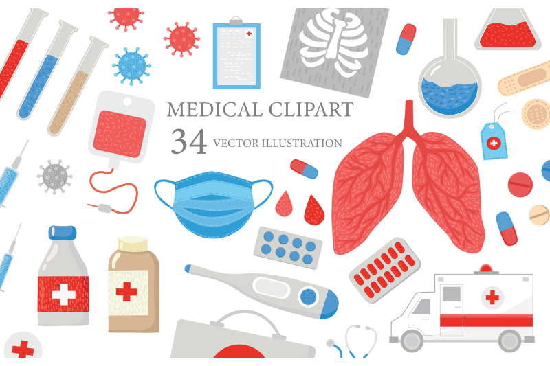 medical-cliparts-vector-pack-doctor-vector-set
