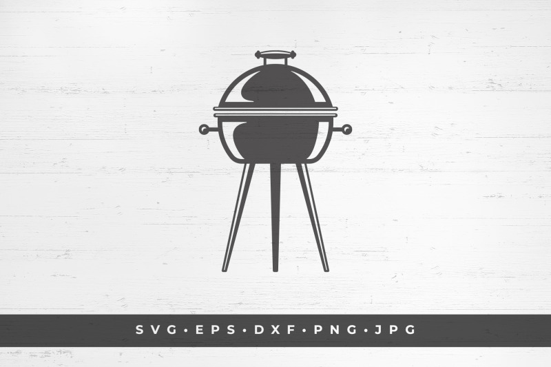 barbecue-grill-silhouette-vector-illustration