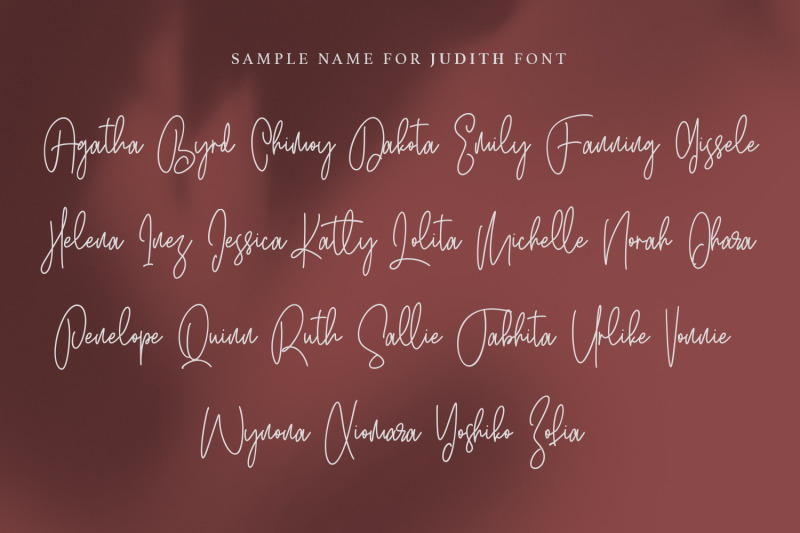 judith-handwritten-script-font