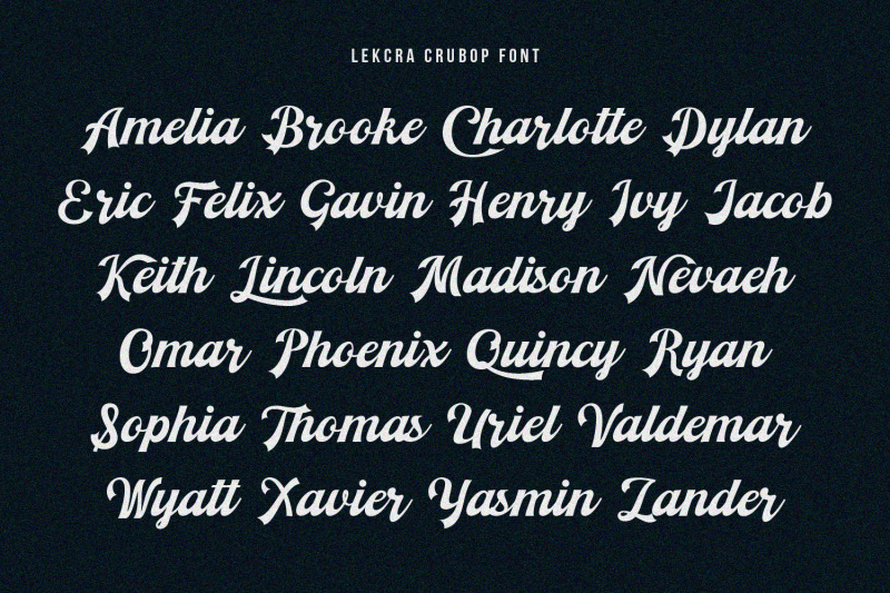 lekcra-crubop-font