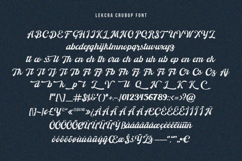 lekcra-crubop-font