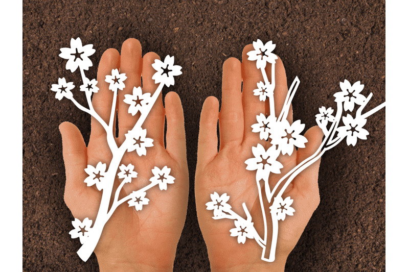 blossom-plant-flower-leaf-paper-cut-svg
