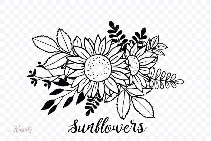 sunflower-monogram-frames-5