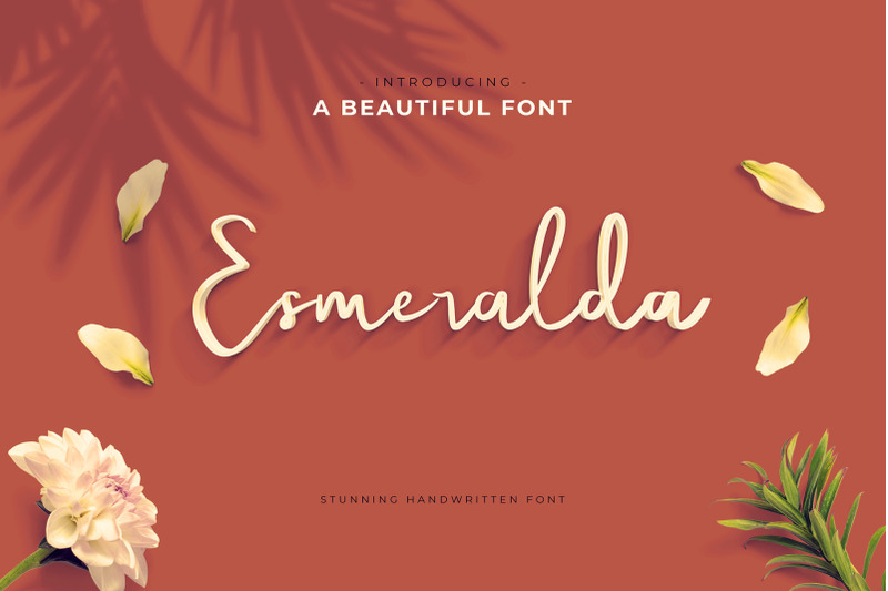 esmeralda-handwritten-font