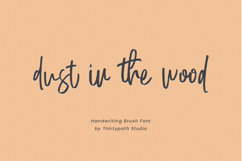 dust-in-the-wood-font