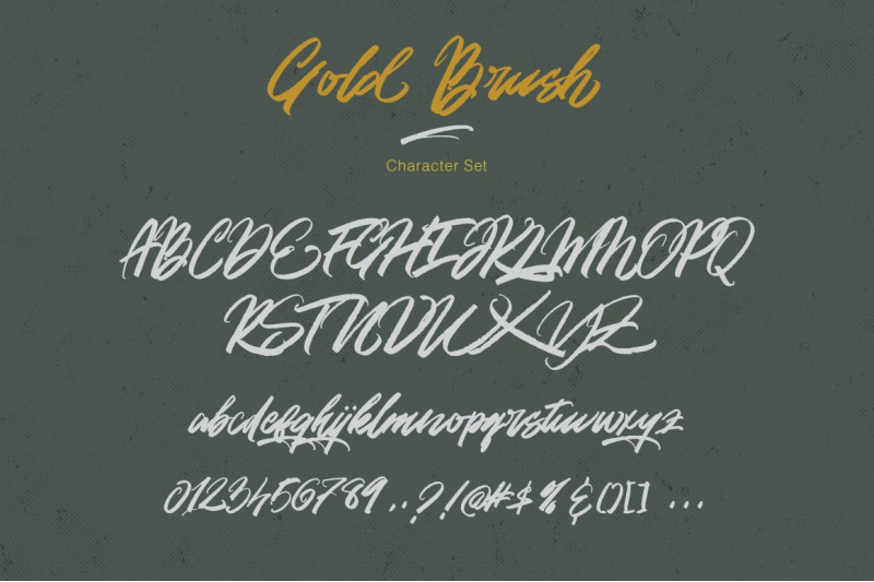 gold-brush