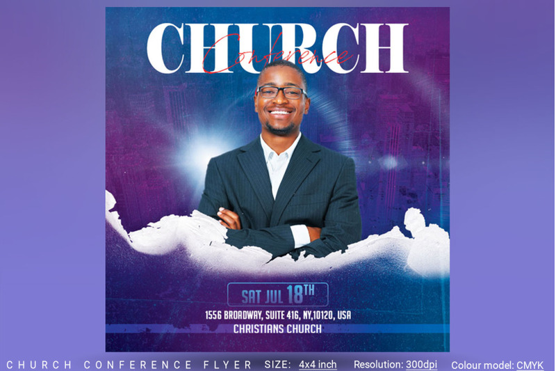 church-conference-flyer