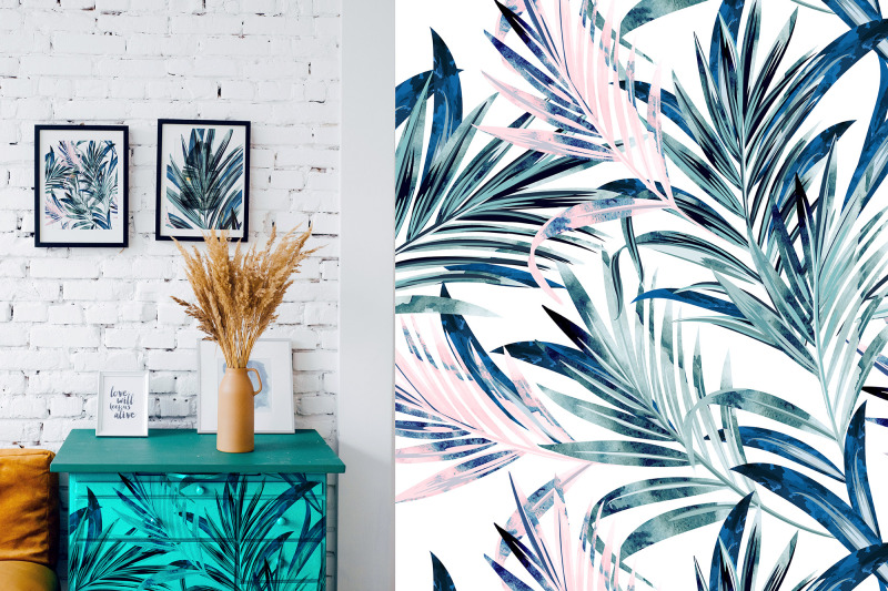 pastel-tropical-patterns-set
