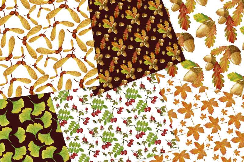 fall-digital-paper-watercolor-autumn-paper