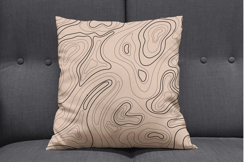 pattern-topographic-map