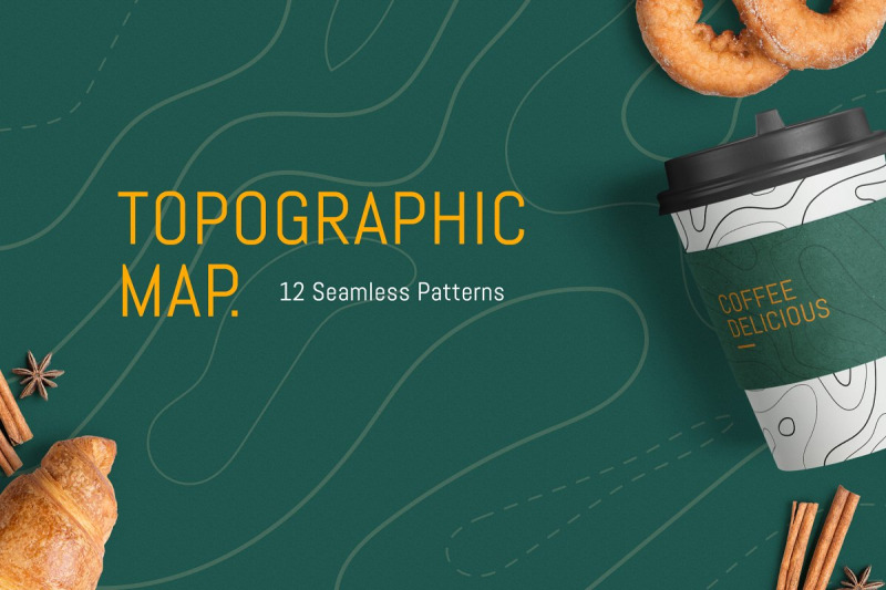 seamless-pattern-topographic-map