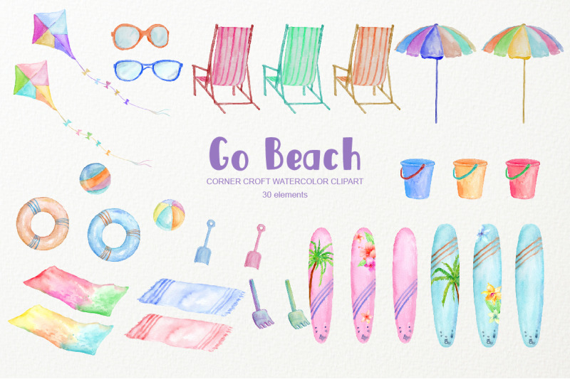 watercolor-clipart-go-beach