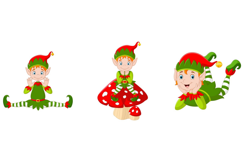 cartoon-cute-elves-bundles